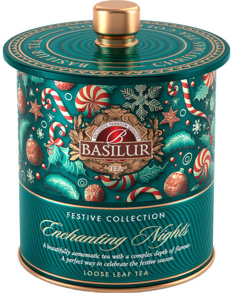 Basilur Festive Tea Enchanting Nights 75 g plech