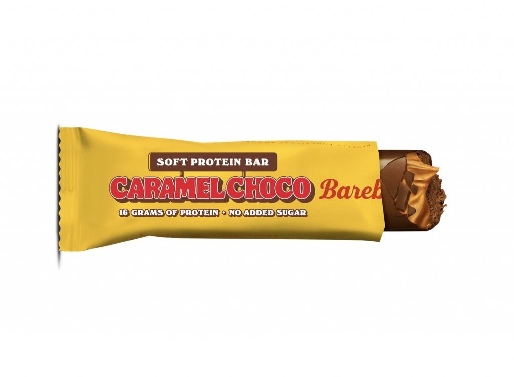 Barebells SOFT Proteín tyčinka karamel s čokoládou 55 g