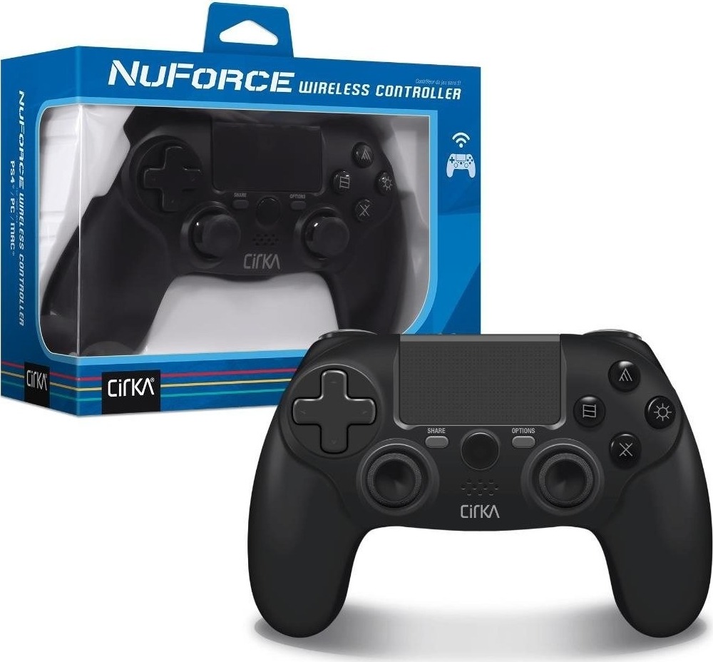 Cirka NuForce Wireless Game Controller for PS4/PC/Mac (Black)