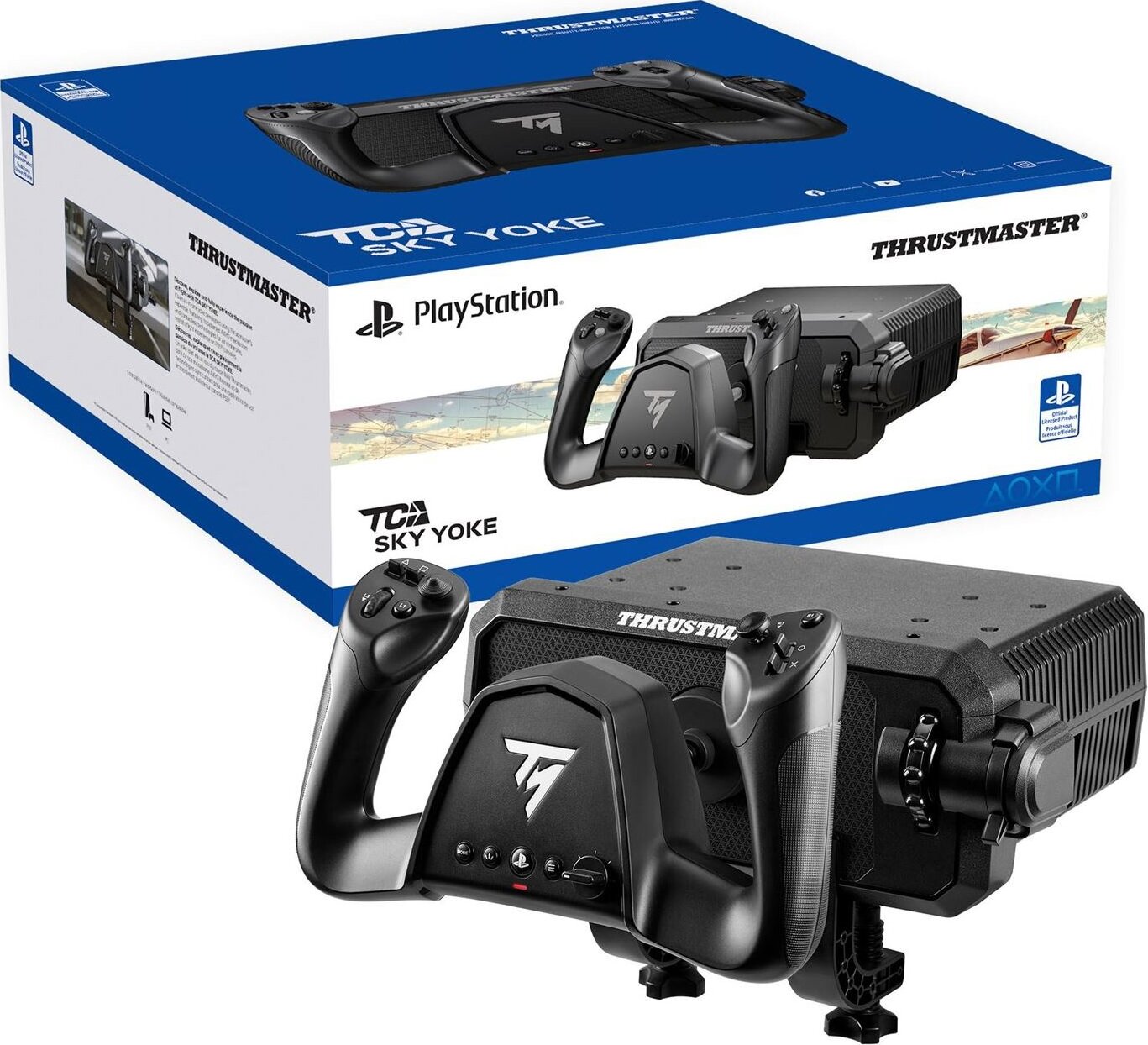 Thrustmaster TCA SKY YOKE, letecký ovládač na PS5, PC