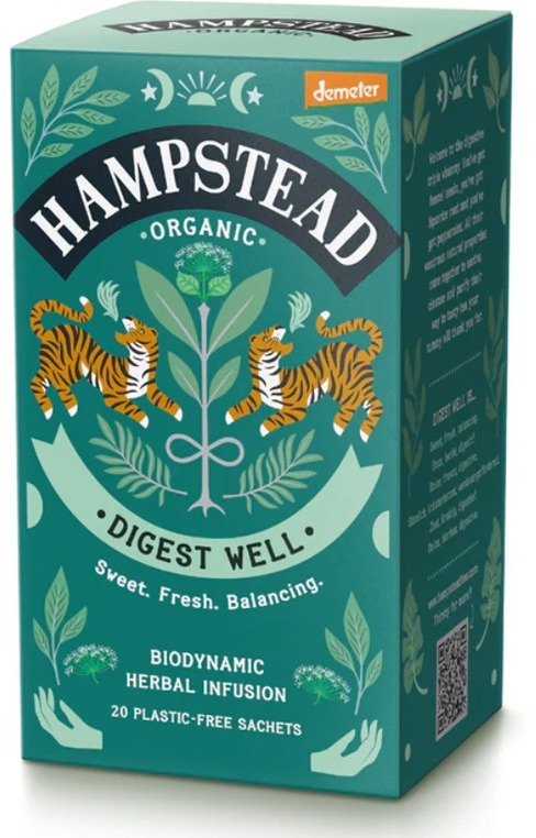 Hampstead Tea BIO Feniklový čaj s mätou 20 ks