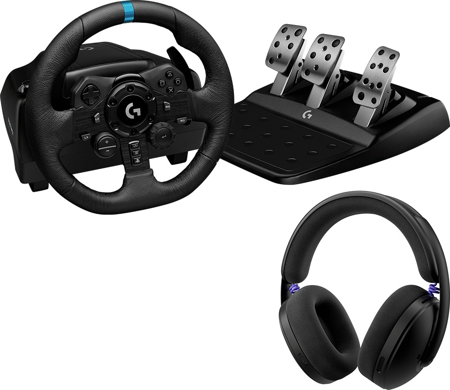 Logitech G923 pre PC/PS4/PS5 + G325 LIGHTSPEED