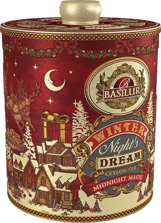 BASILUR Winter Night´s Dream Midnight Magic, plechovka, 100 g