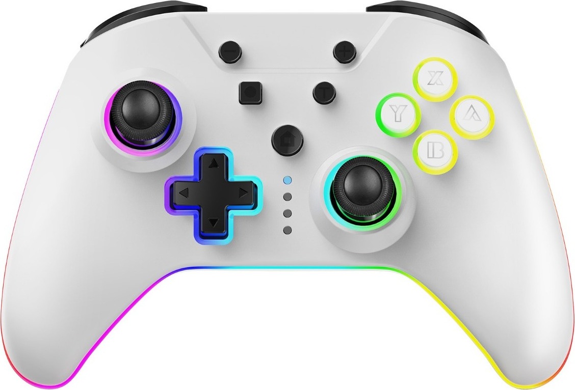 Armor3 NuRival Wireless Hall Effect Stick Game Controller na Nintendo Switch (White)
