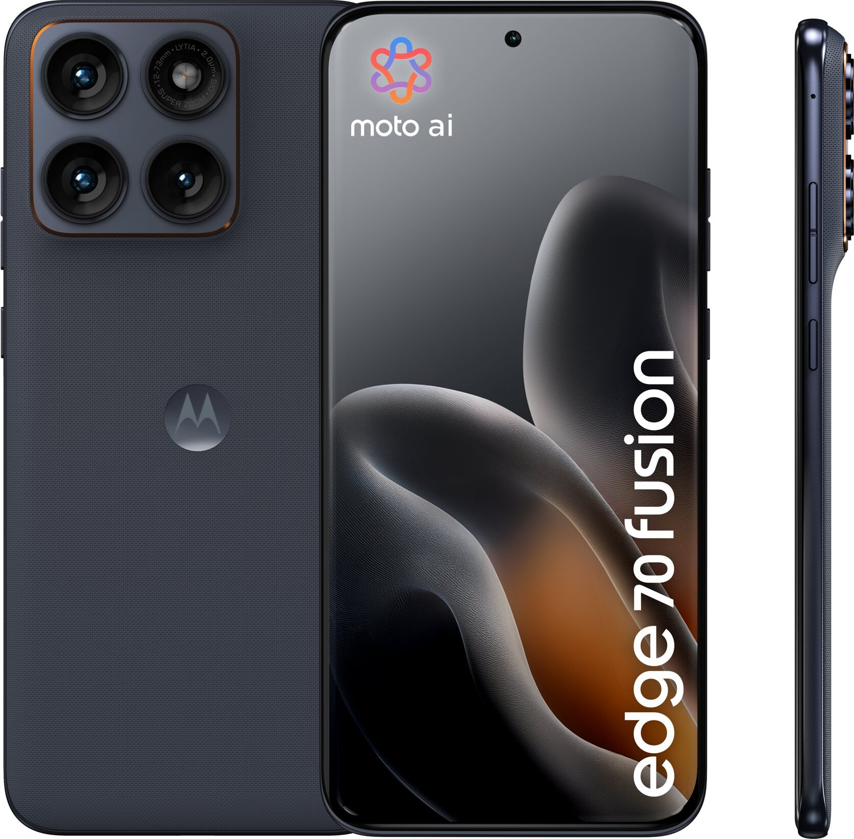 Motorola EDGE 70 Fusion Power 8 GB/256 GB Pantone Silhoutte (Black)