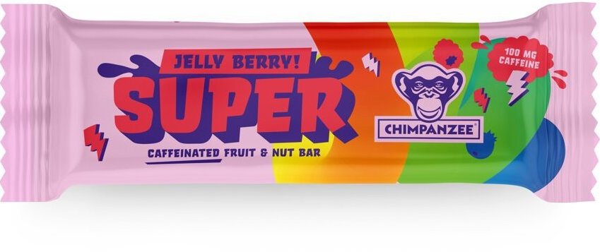 CHIMPANZEE Super Bar Jelly Berry 55 g