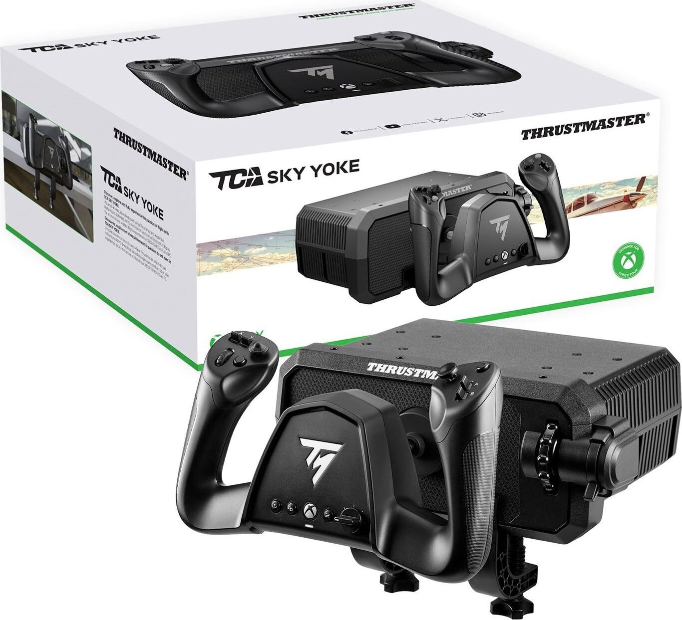 Thrustmaster TCA SKY YOKE, letecký ovládač na Xbox a PC