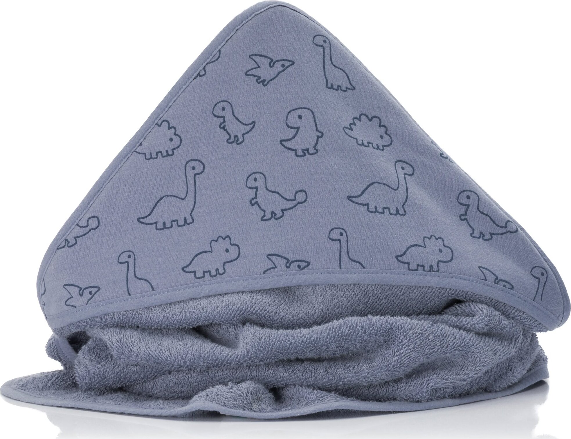 Fillikid Osuška s kapucňou dino blue 75 × 75 cm