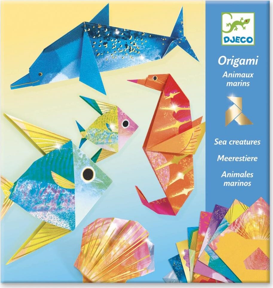 Origami metalické Pod vodou