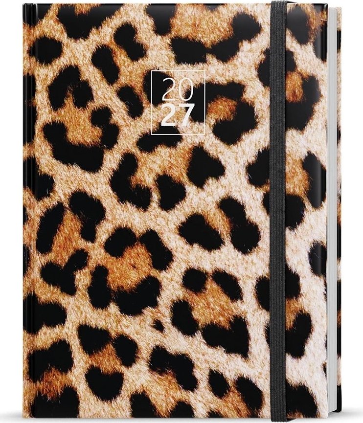 BALOUŠEK Prokop Lamino týždenný Leopard 2027, B6, 12 × 16,5 cm
