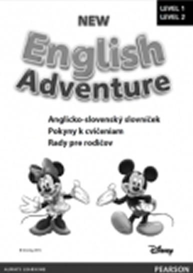 New English Adventure 1 a 2 slovníček SK