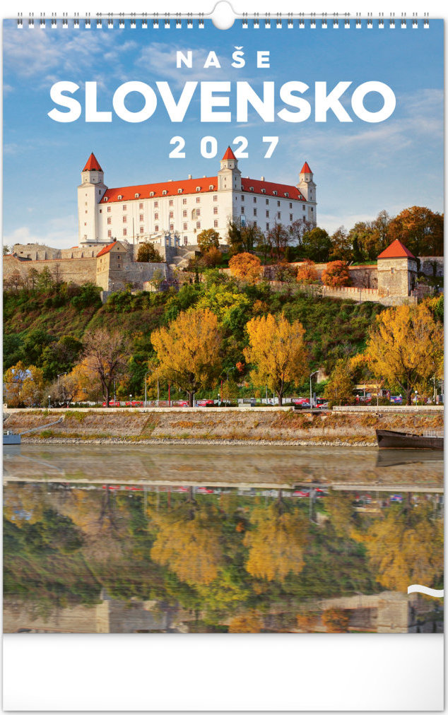 NOTIQUE Naše Slovensko 2027, 33 × 46 cm