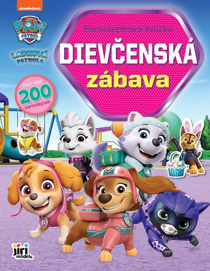 Veľká samolepková knižka Zábava s Labkovou