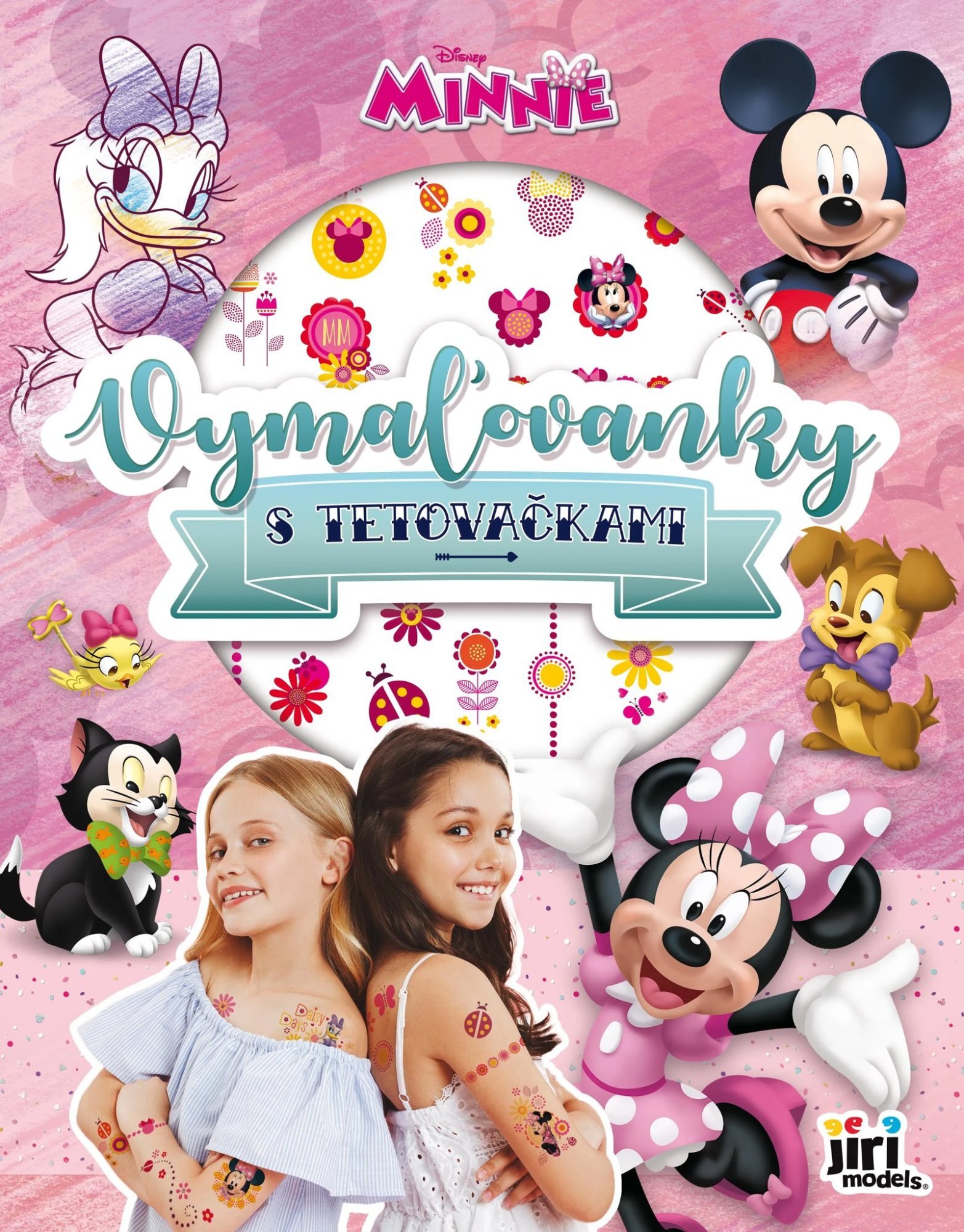 Jiri Models Colouring Book with Tattoos Minnie