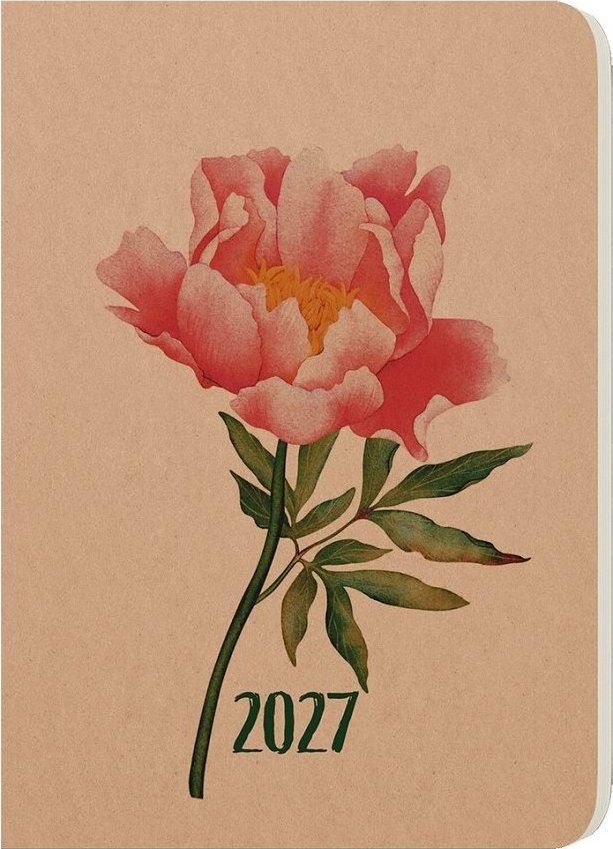 BALOUŠEK David Kraft denný Ruža 2027, A5, 14,3 × 20,5 cm