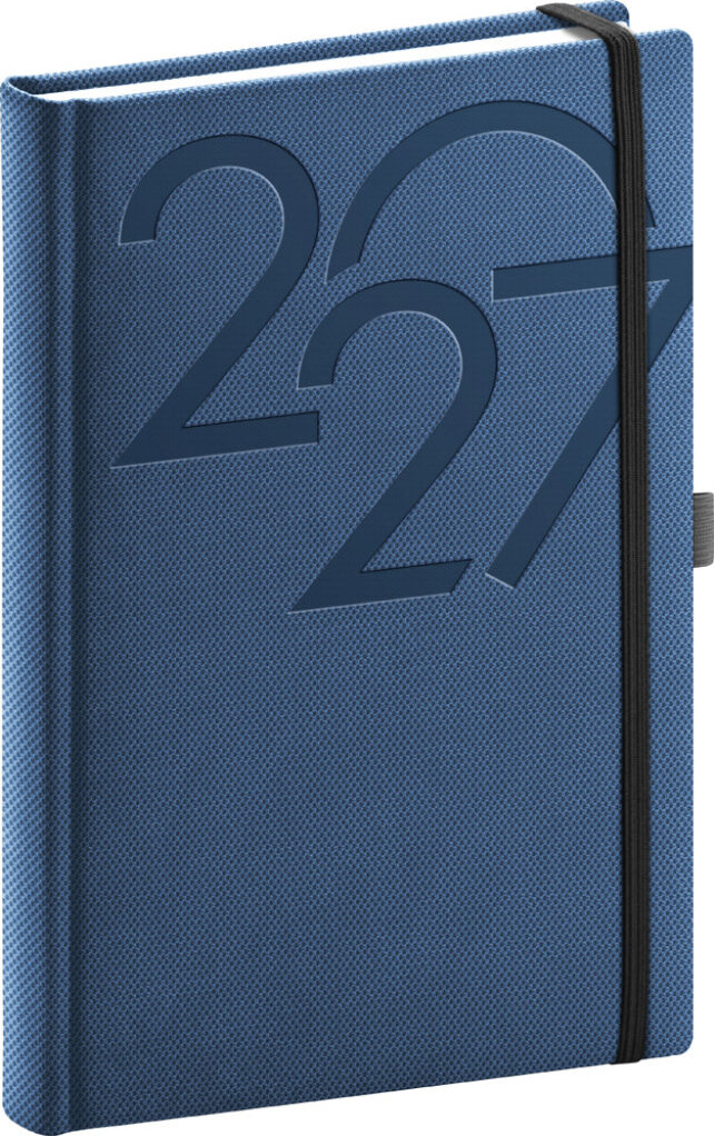 NOTIQUE denný Ajax 2027, modrý, 15 × 21 cm