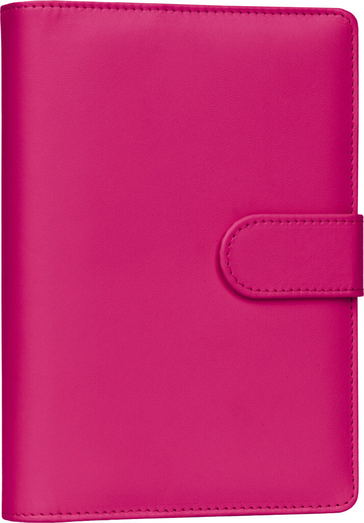 NOTIQUE Refill týždenný s vymeniteľnými listami 2027, fuksiový, 12,5 × 19 cm