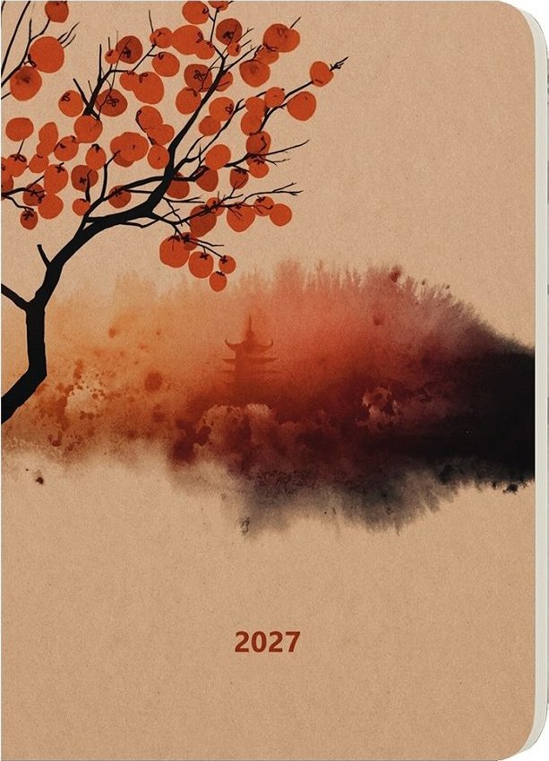 BALOUŠEK Oskar Kraft týždenný Zen 2027, A5, 14,3 × 20,5 cm