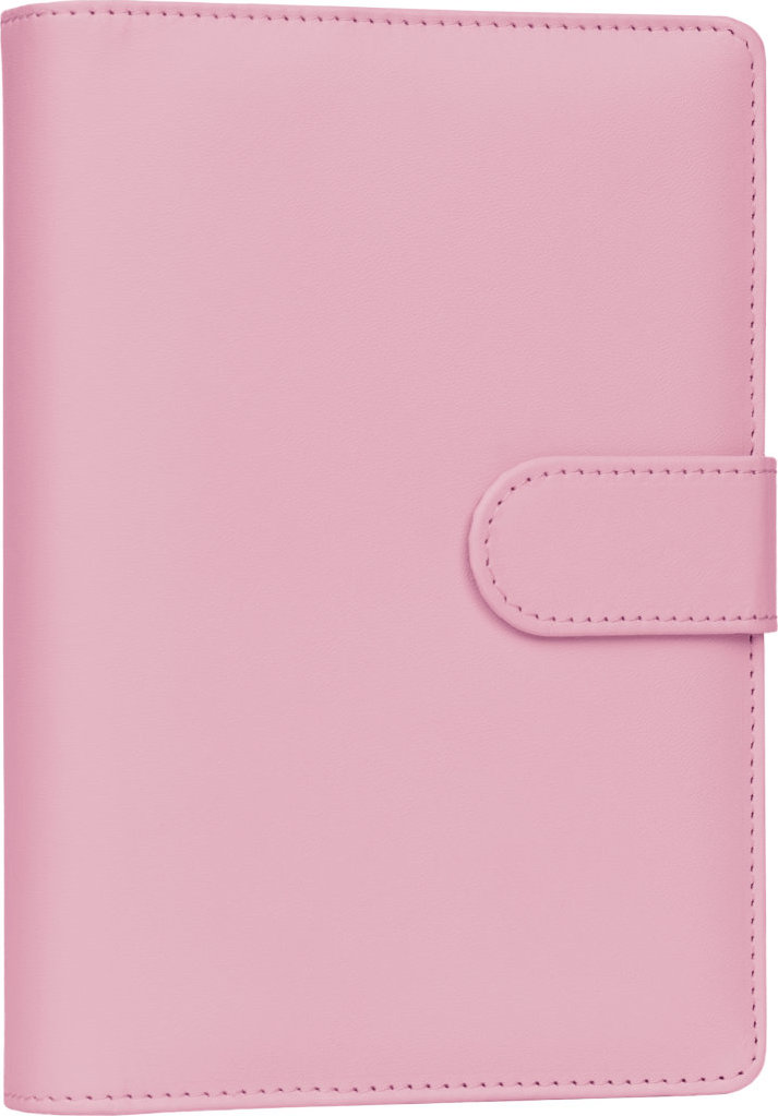 NOTIQUE Refill týždenný s vymeniteľnými listami 2027, púdrový ružový, 12,5 × 19 cm