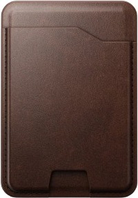 Nomad Leather Mag Wallet With Find My Tracking Brown