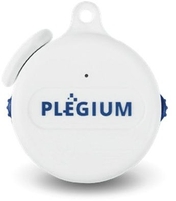 Plegium Smart Emergency Button Wearable – smart osobný alarm, biely