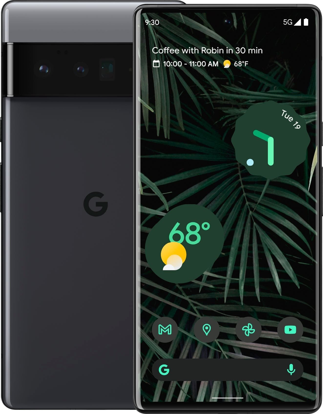 Google Pixel 6 Pro 5G 12 GB/128 GB, čierny