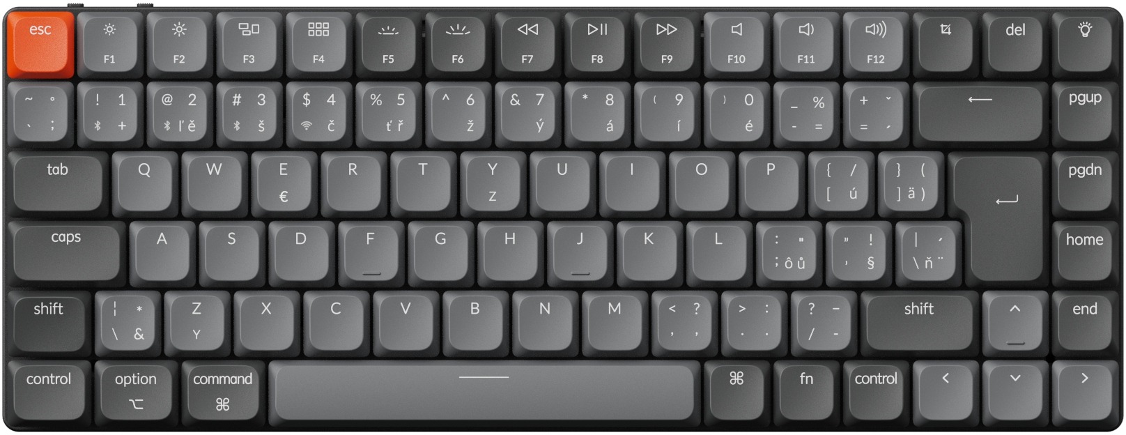 Keychron K3 Max Swappable Gateron RGB Backlight Brown Switch – CZ/SK