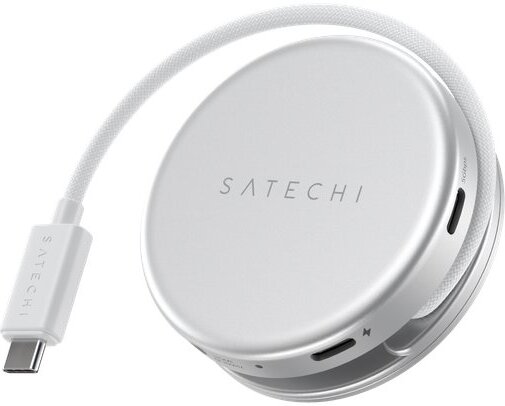 Satechi On-the-Go 5-in-1 Multiport Adapter Silver