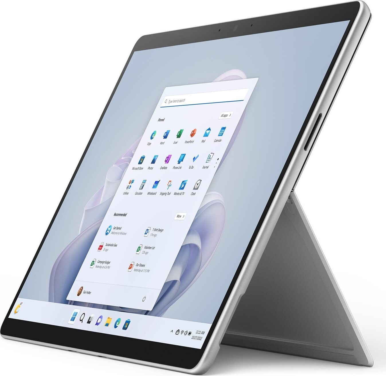 Microsoft Surface Pro 9 2022 16 GB 256 GB Platinum for business