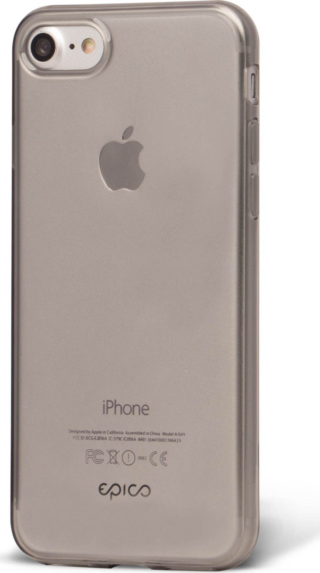 Epico Twiggy Gloss pre iPhone 7/8/SE (2020)/SE (2022) čierny-transparentný