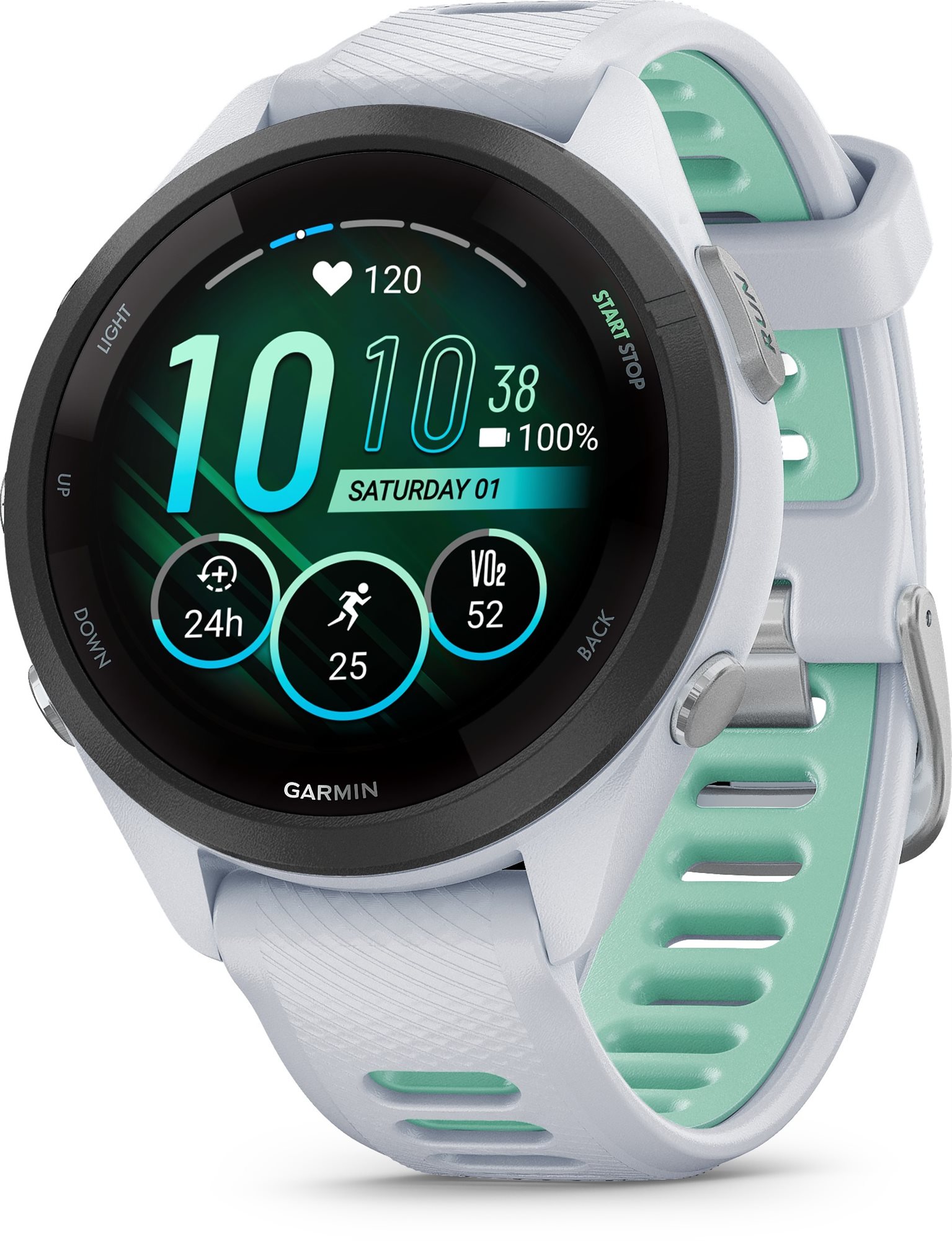 Garmin Forerunner 265S Whitestone/Neo Tropic