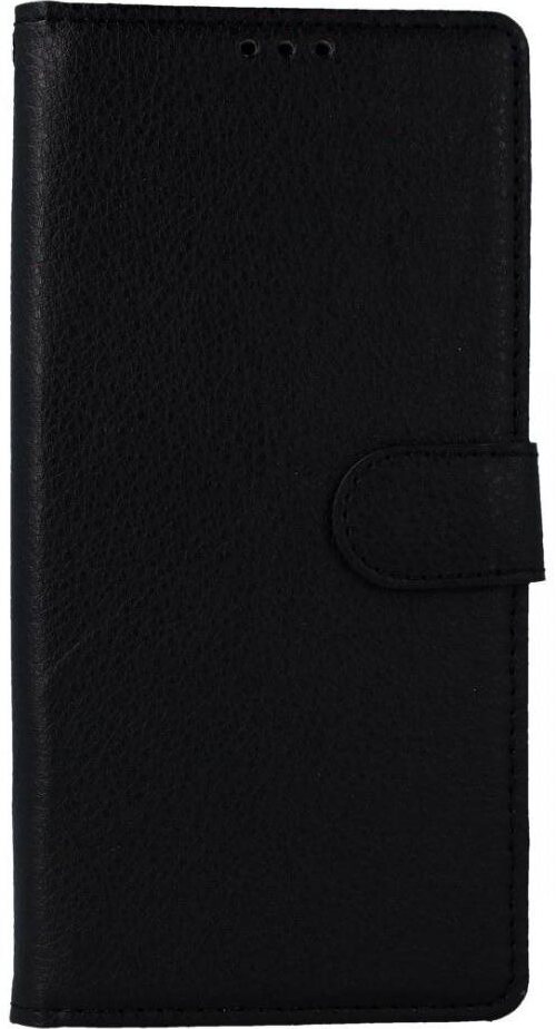 TopQ Xiaomi Redmi Note 9 knižkový čierny s prackou 50679