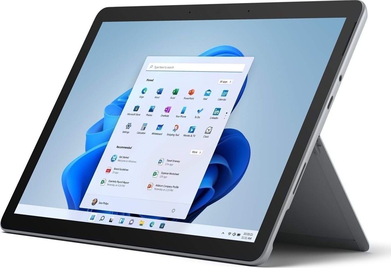 Microsoft Surface Go 4 128 GB 8 GB Platinum