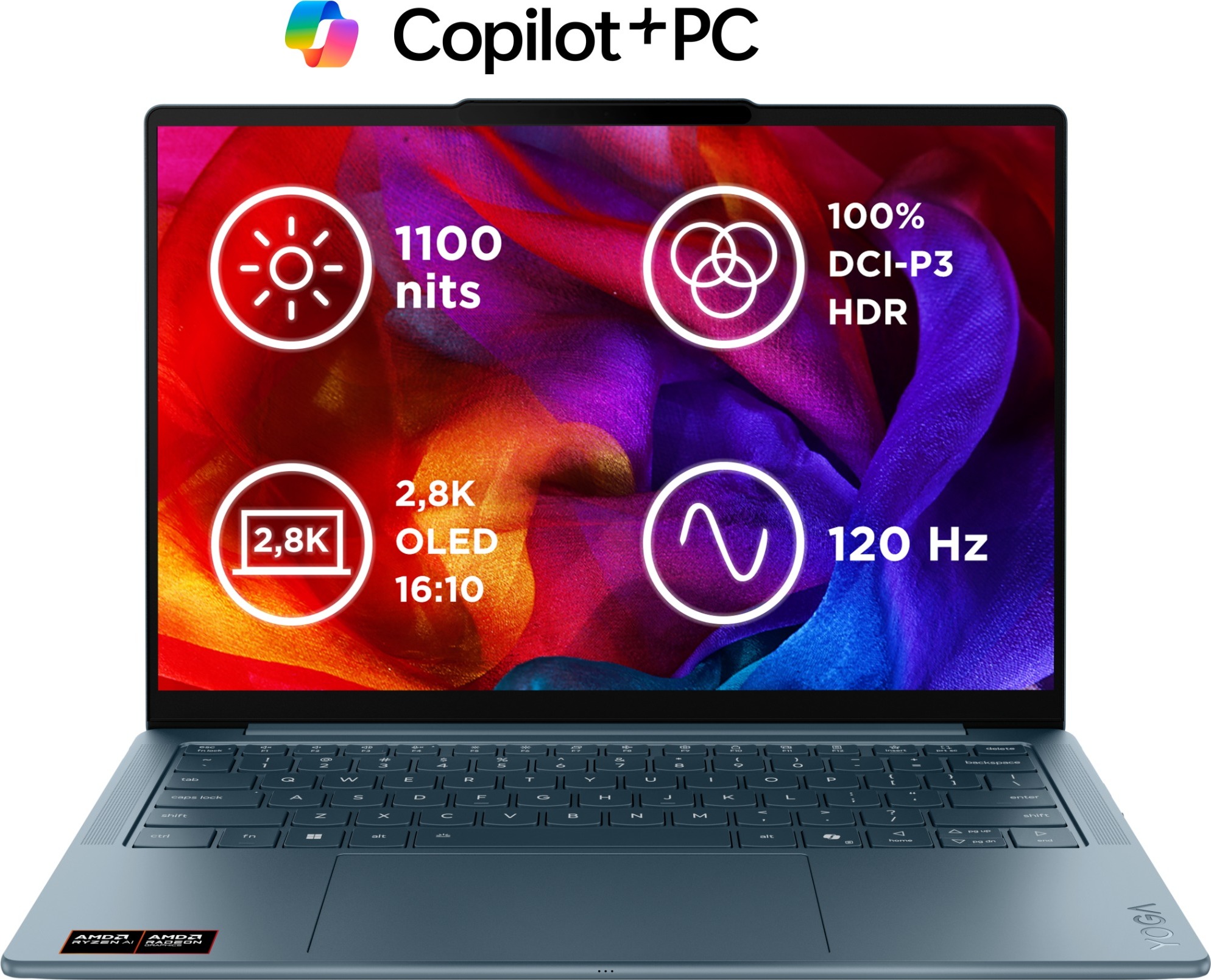 Lenovo Yoga Slim 7 14AKP10 Tidal Teal all-metal