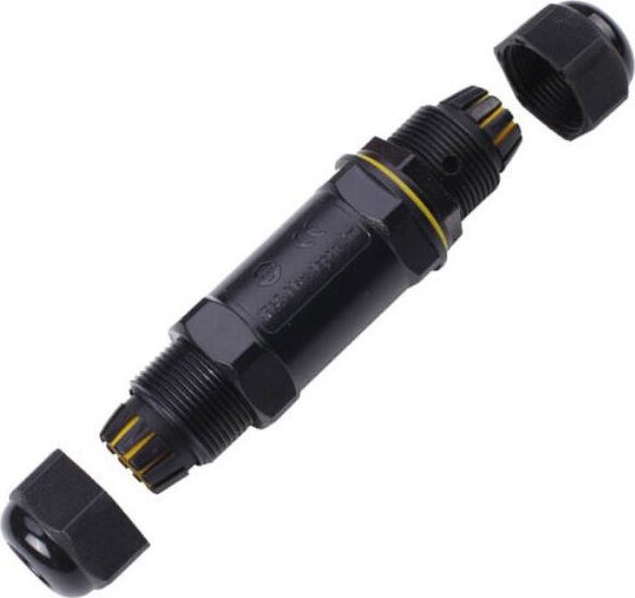 Garsaco Vodotesná káblová spojka dvoch 5-žilových vodičov 0,5 – 4 mm, IP68, celkom 10 – 14 mm