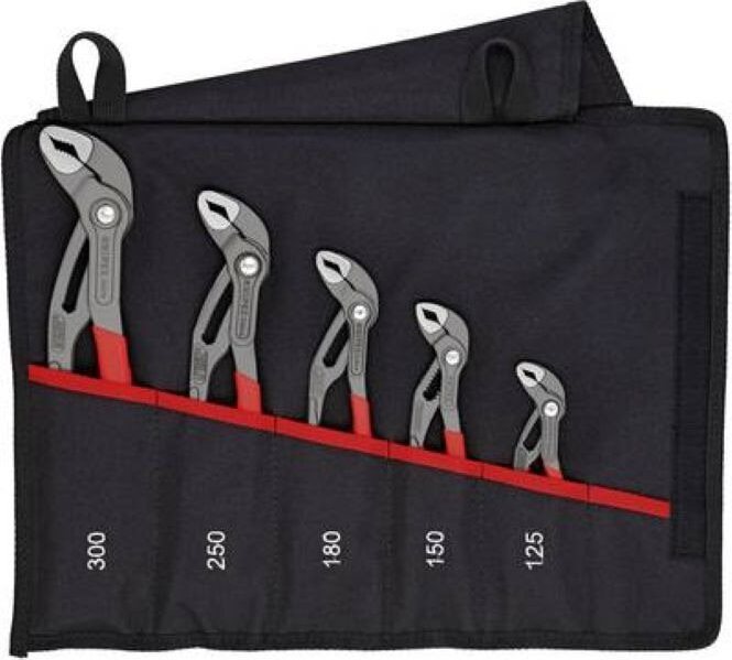 KNIPEX COBRA® Sada siko klieští 125/150/180/250/300 mm, 5 ks 00 19 55 S5