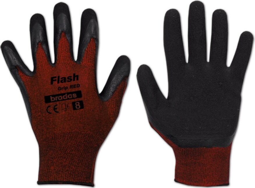 BRADAS Pracovné rukavice Flash Grip veľ. 7