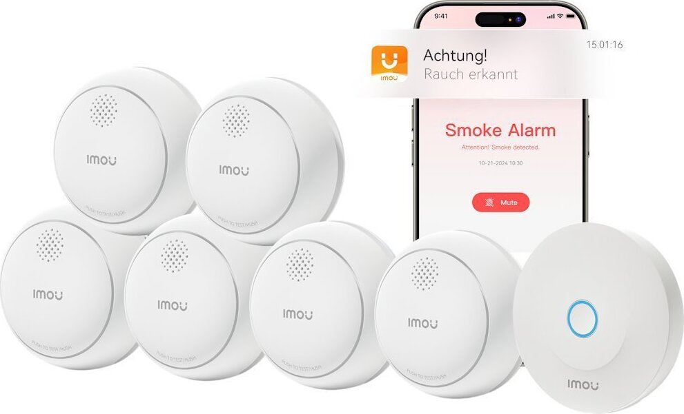 Imou Detektor dymu ZSM1 kit 6