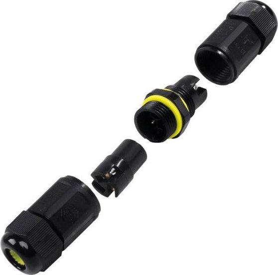 Garsaco Vodotesná káblová spojka dvoch 3-žilových vodičov 0,5 – 1,5 mm, IP68, celkom 5 – 10 mm