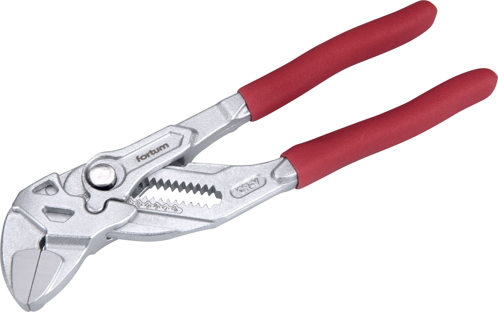 FORTUM Kľúč kliešťový nastaviteľný, 180 mm, CrV 4770211