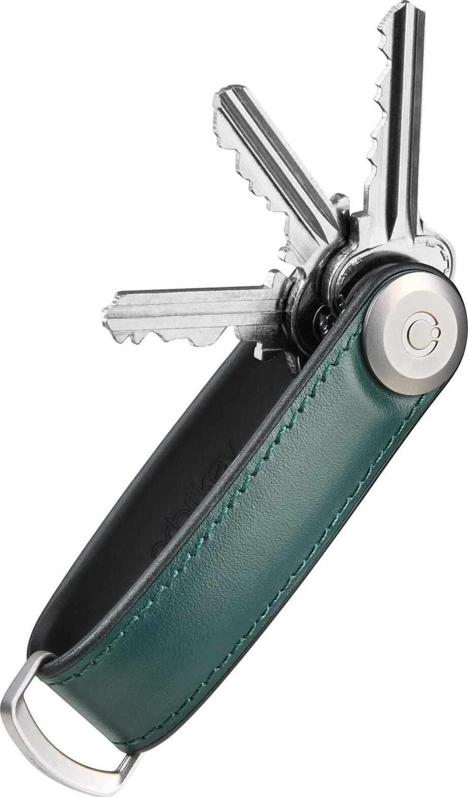 ORBITKEY Key Organizer Leather 2.0 – Pine Green