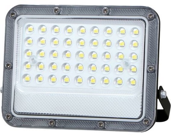 Garsaco Prémiový ultratenký LED reflektor sivý 30 W 2600 lm, studená farba svetla