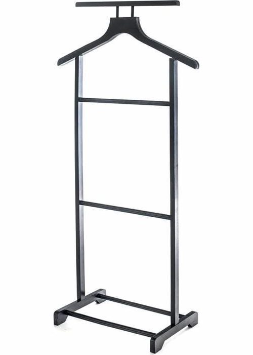 Nemý domáci sluha drevený 99 cm, tmavý