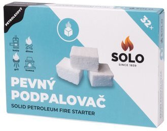 SOLO Podpaľovač pevný petrolejový – 32 ks