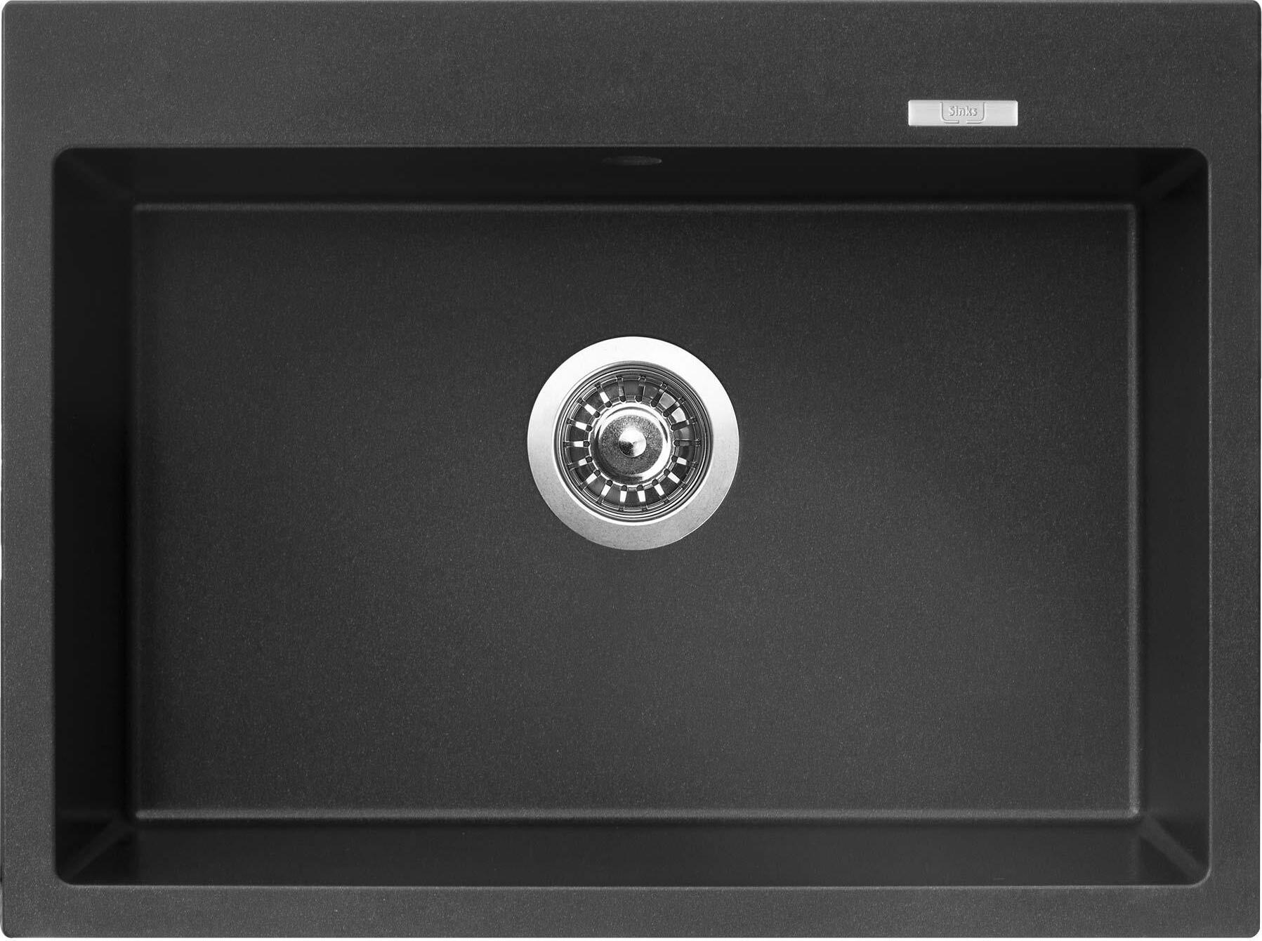 Sinks MAXIMO 680 Metalblack