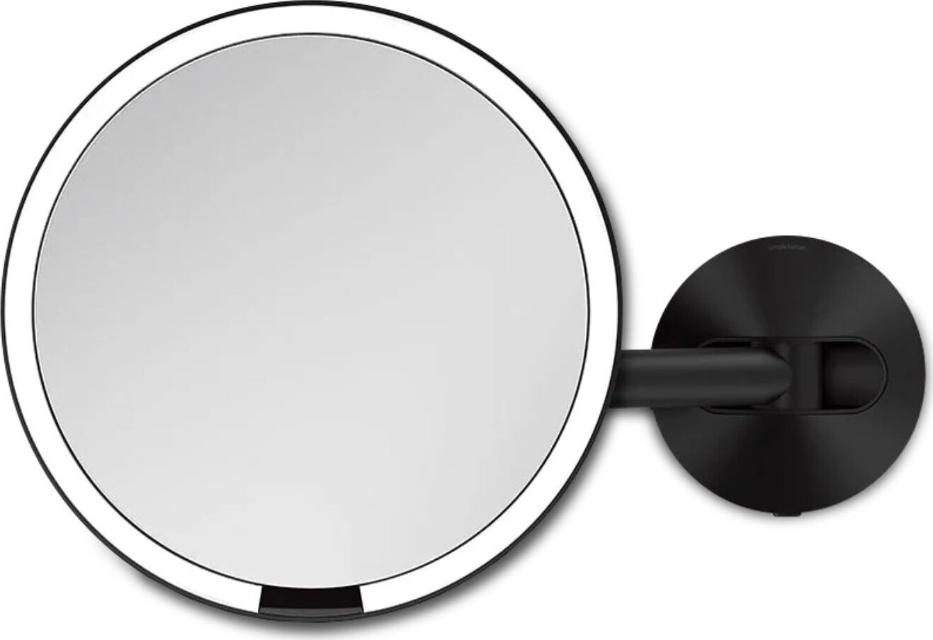 Simplehuman ST3065 Sensor s LED osvetlením, na stenu, 5× zväčšenie, sieťové, čierne