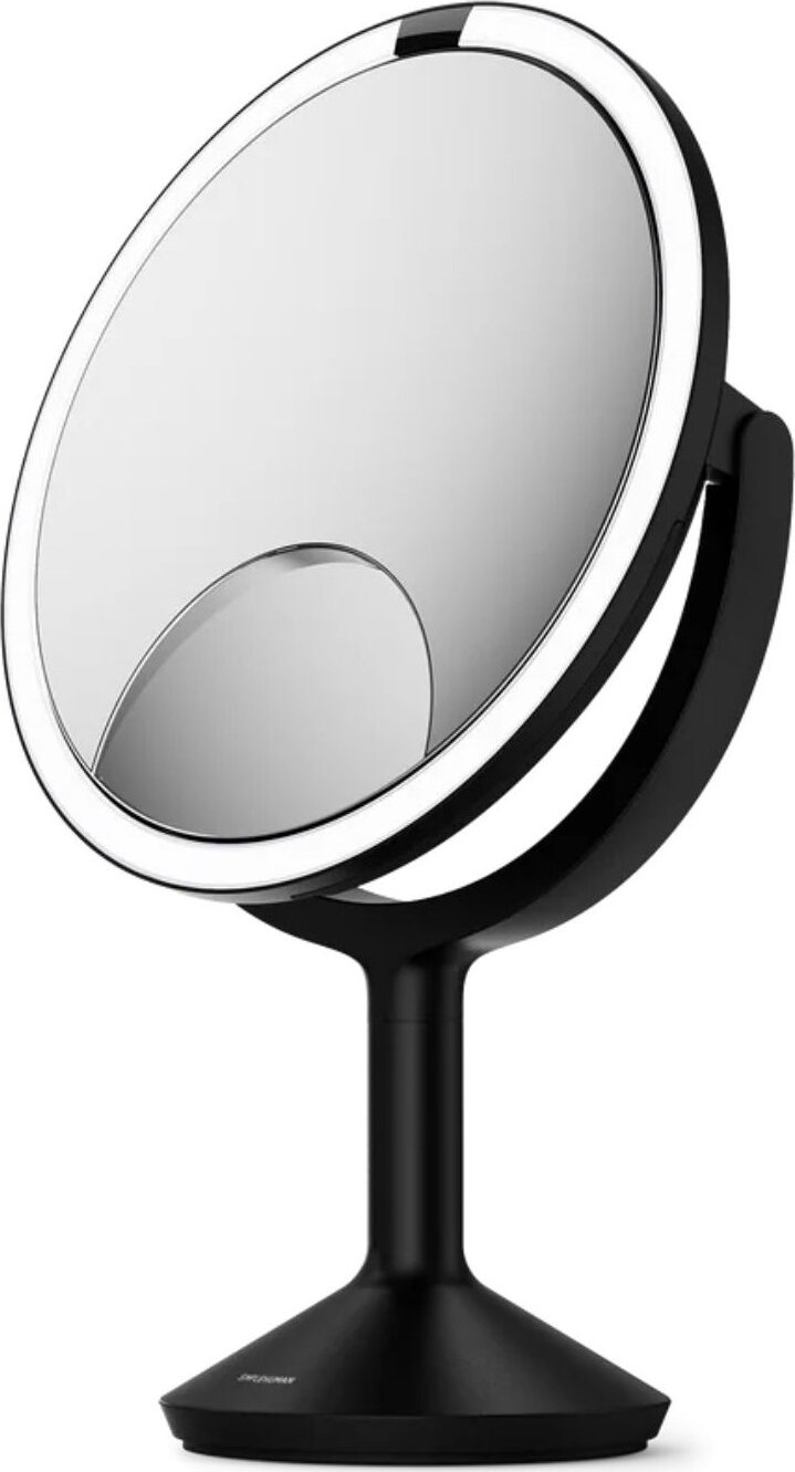 Simplehuman Sensor TRIO MAX, Dual LED osvetlenie, 1/5/10× zväčšenie, sieťové, čierne