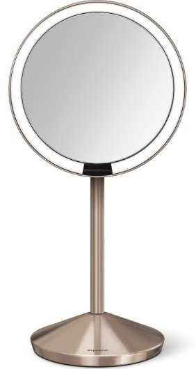 Simplehuman Sensor Tru-lux LED osvetlenie 10× zväčšenie, dobíjacie