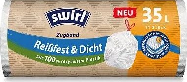 SWIRL Zaťahovacie vrecia na odpad 35 l, 11 ks