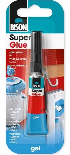 BISON SUPER GLUE GEL 2 g Jumbo Card